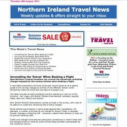 Competition Stena Line LFDF NI Travel News August