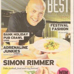 Simon Rimmer front page Best of Liverpool August