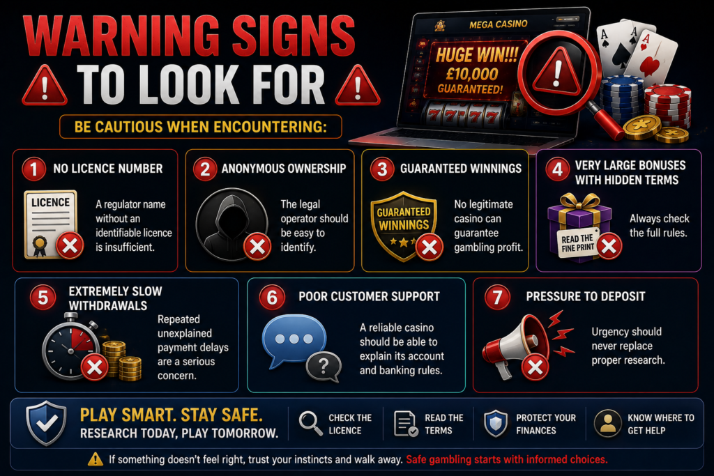 warning signs to check